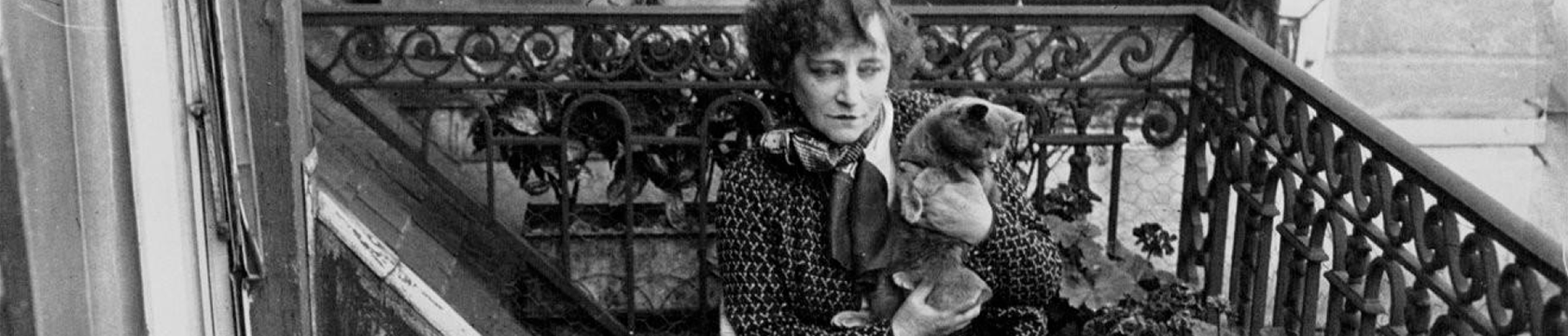 Colette, femme écrivain (portrait)
